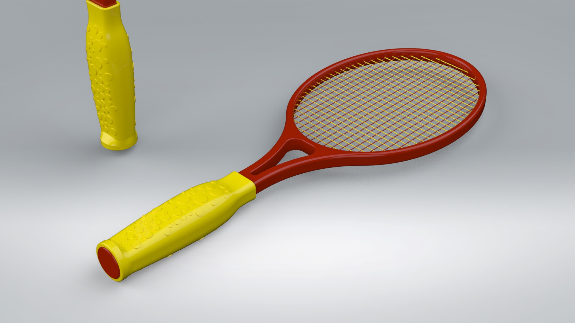 Tenis Racket by herothinkers 3DOcean